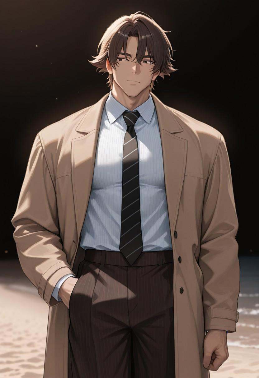 [正面+キャラ名:99],  1boy,  solo on Tensor.Art