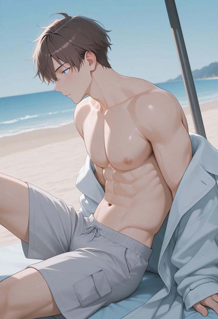 from side,  [正面+キャラ名:99],  1boy on Tensor.Art