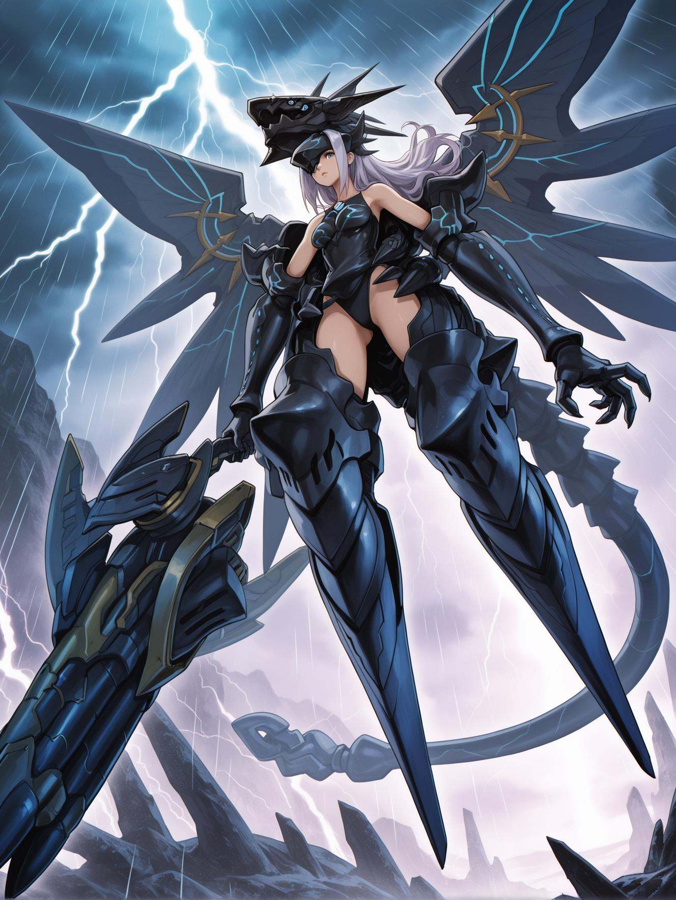 heraid \(xenoblade\),  1girl,  solo on Tensor.Art