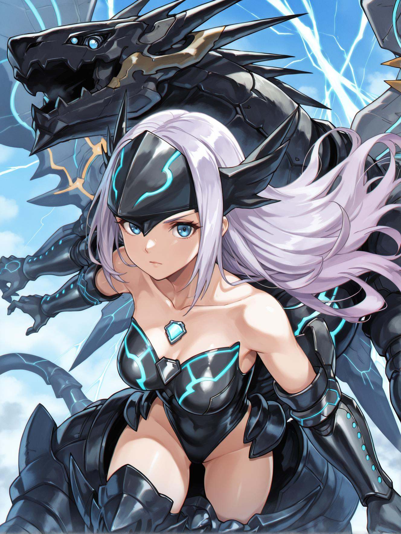 heraid \(xenoblade\),  1girl,  looking at viewer on Tensor.Art