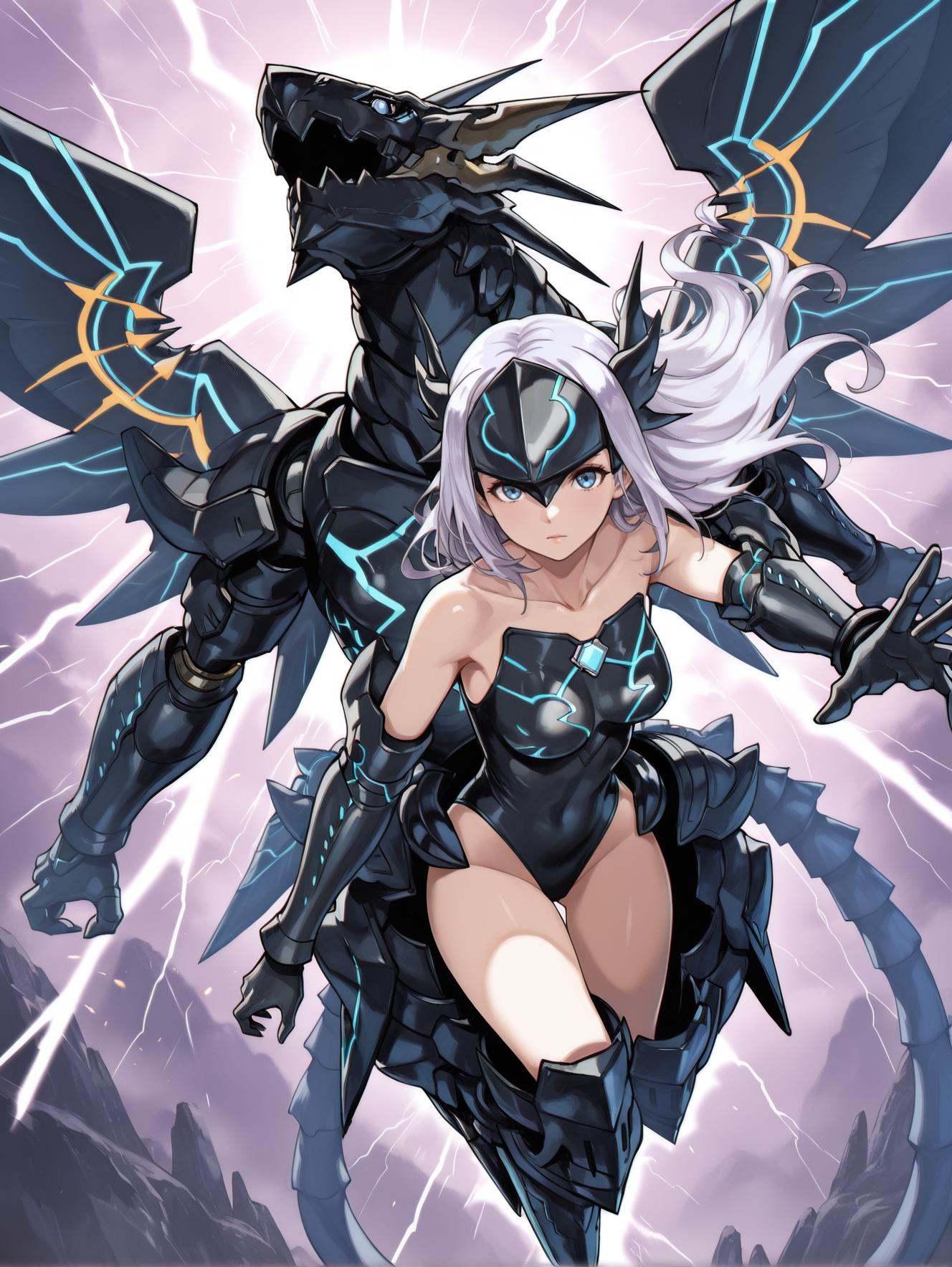 heraid \(xenoblade\),  1girl,  looking at viewer on Tensor.Art