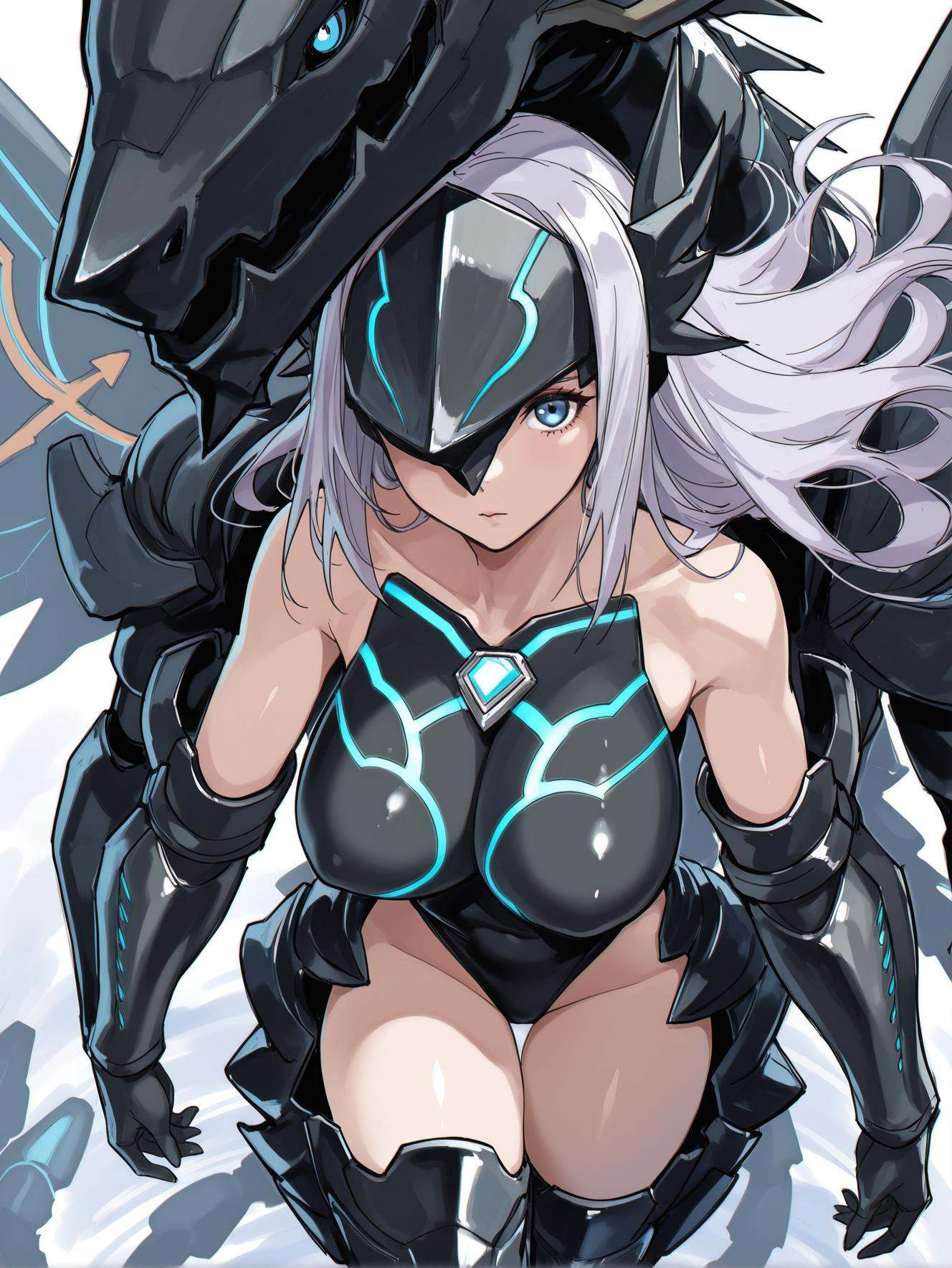 heraid \(xenoblade\),  1girl,  mecha musume on Tensor.Art