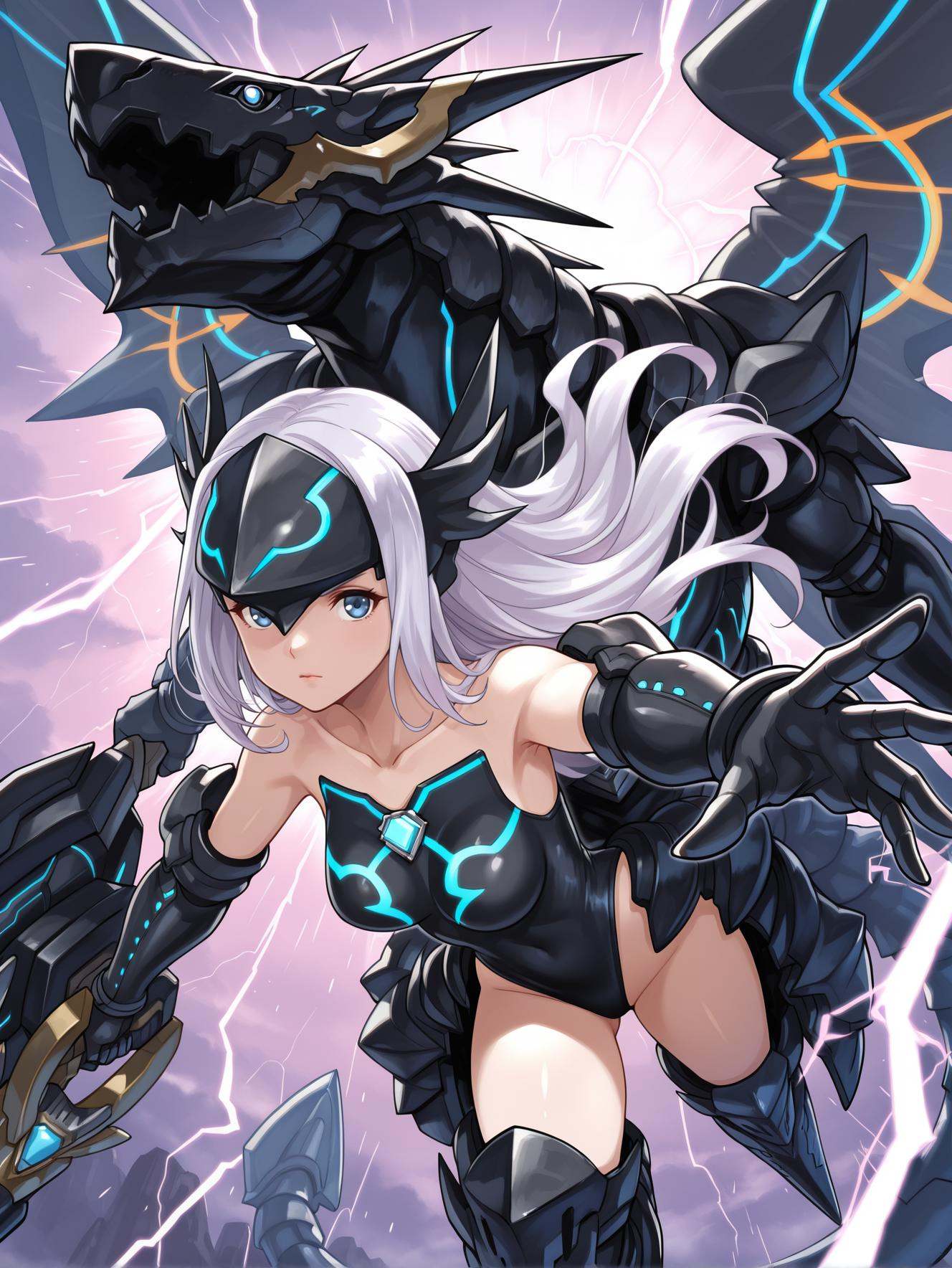 heraid \(xenoblade\),  1girl,  looking at viewer on Tensor.Art