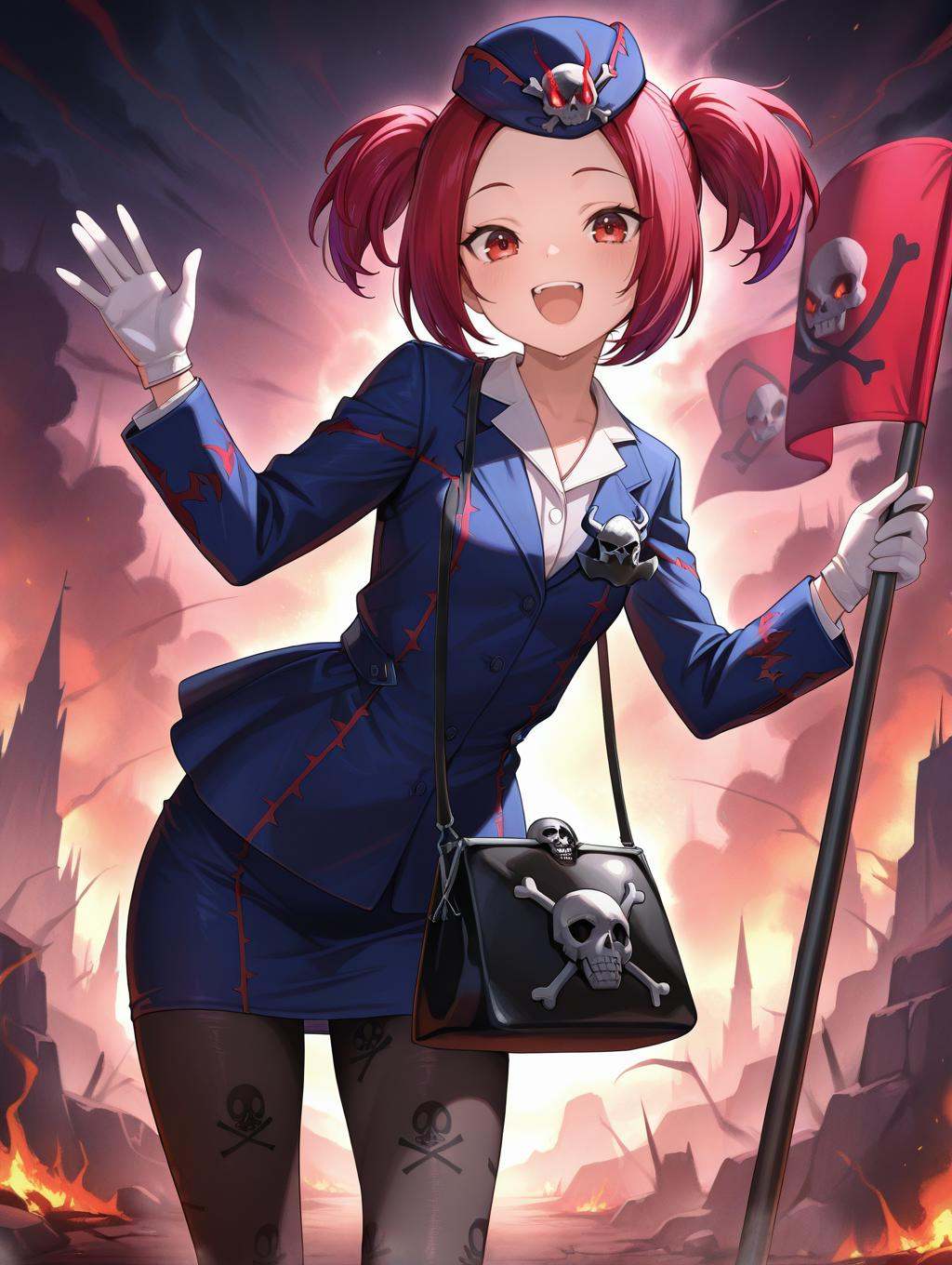 tour guide from the underworld,  1girl,  solo on Tensor.Art