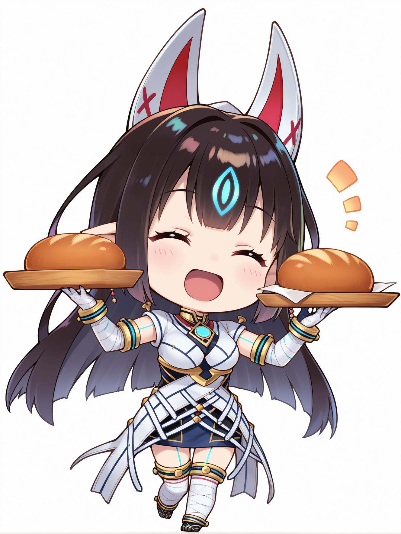 chibi,  kasandra \(xenoblade\),  1girl on Tensor.Art