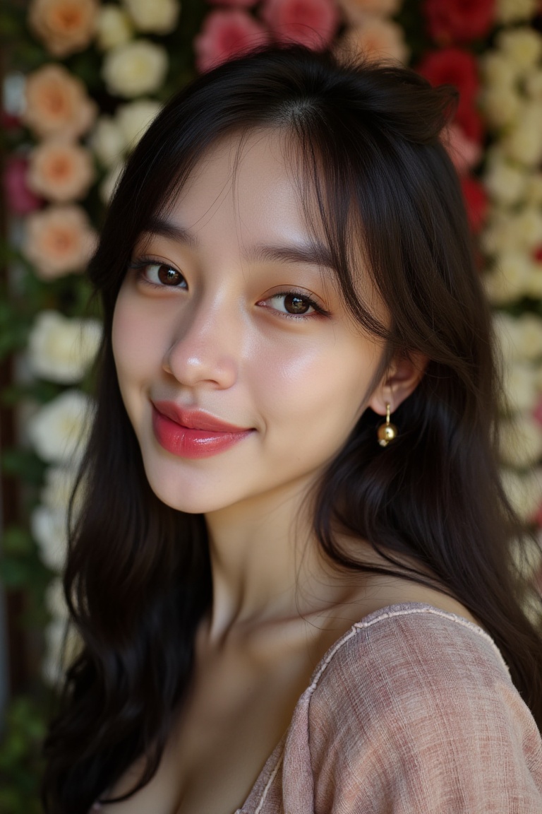 Ultra realistic UHD close up picture,  pale skin 20 year old woman Manda she has an ,  she has a and a heavy lower lip on...