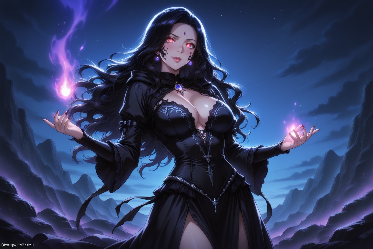 1girl,  Yennefer,  masterpiece on Tensor.Art