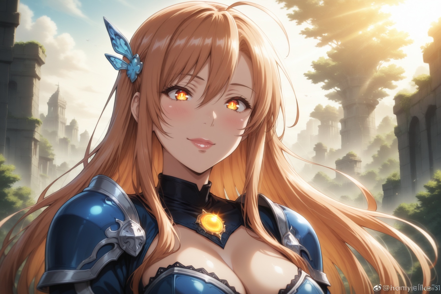 1girl,  Asuna Yuuki,  masterpiece on Tensor.Art
