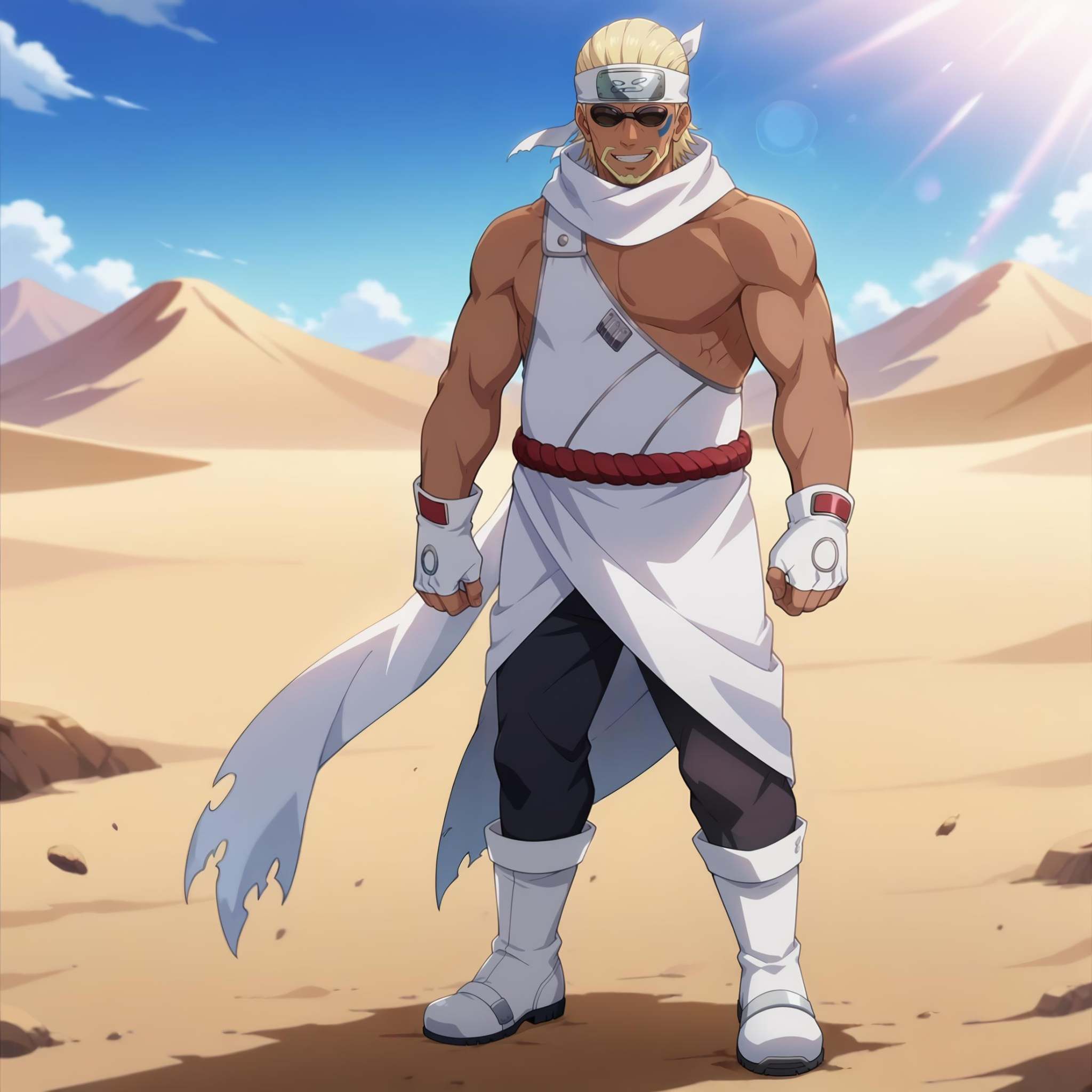 desert,  sunlight, on Tensor.Art