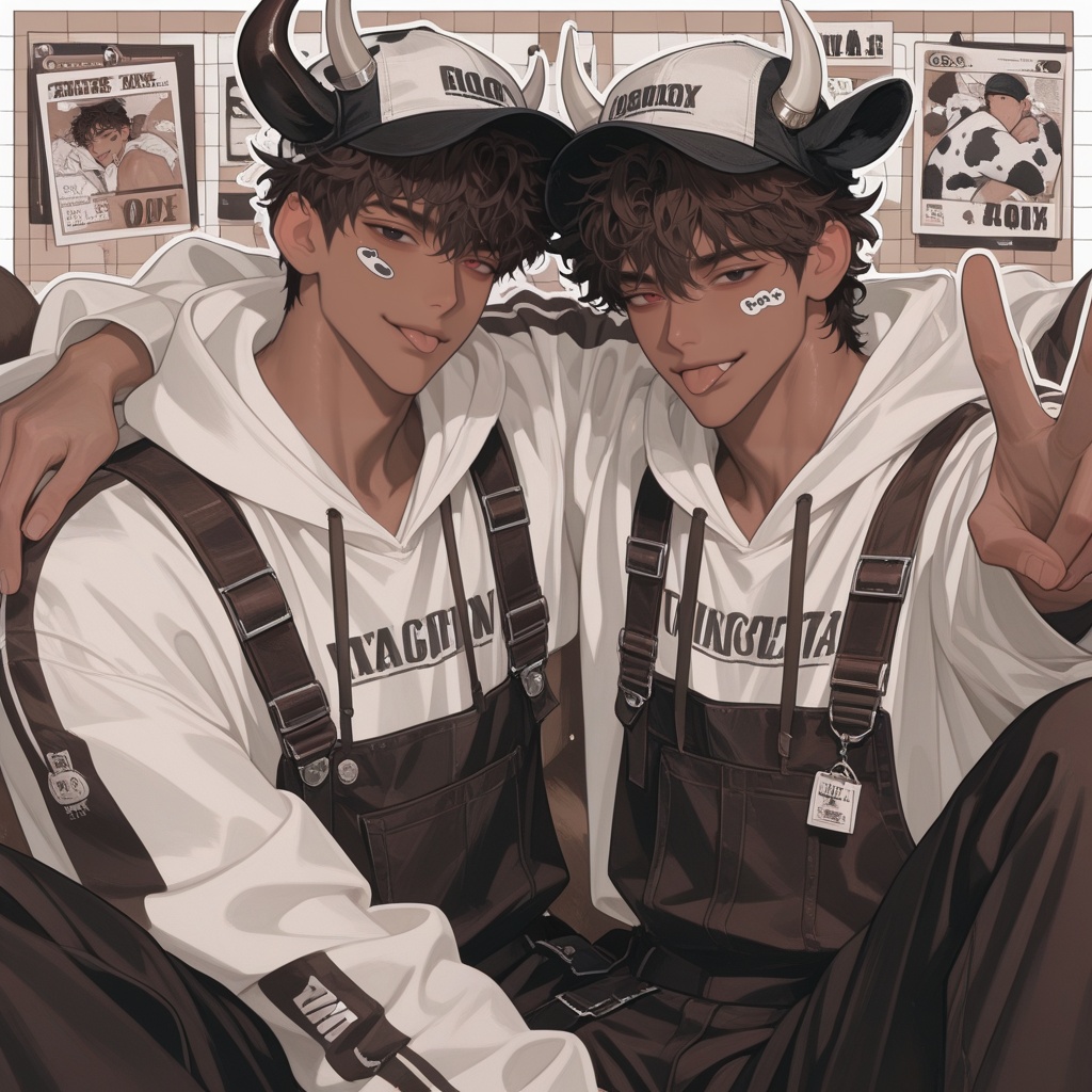 male,  2boys,  twins on Tensor.Art