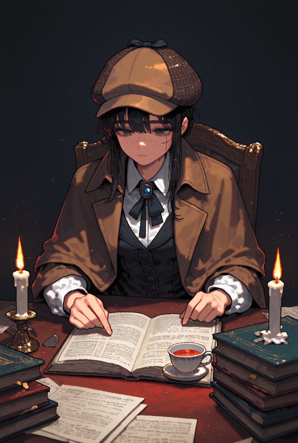 sherlock_holmes_(cosplay),  detective,  classic on Tensor.Art