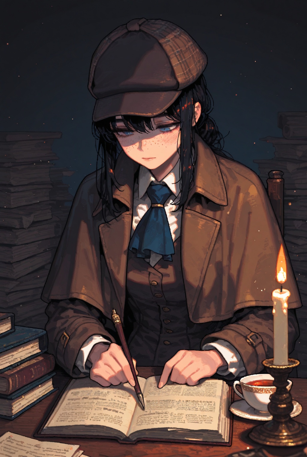 sherlock_holmes_(cosplay),  detective,  classic on Tensor.Art