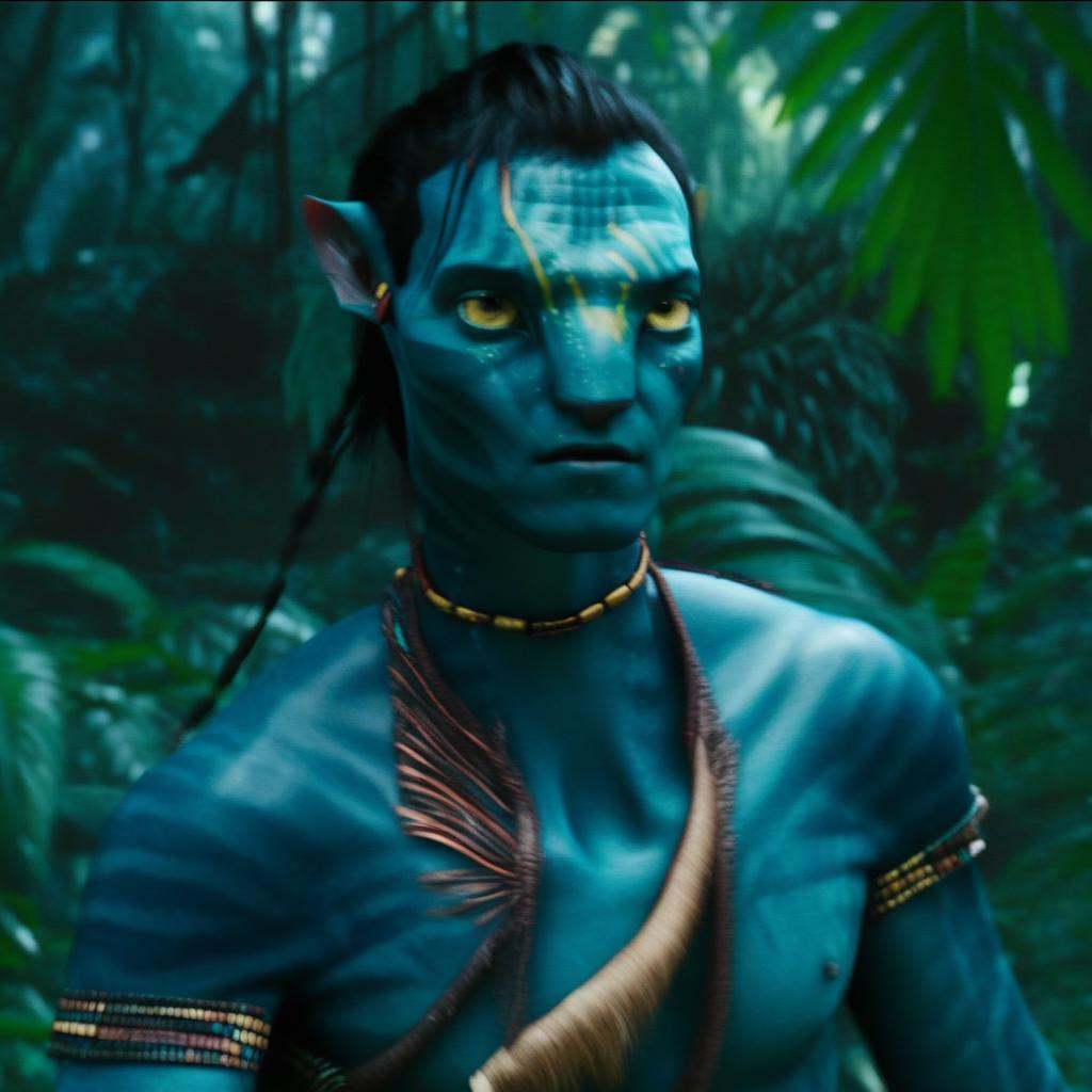 beautiful Na’vi,  1boy,  alien on Tensor.Art