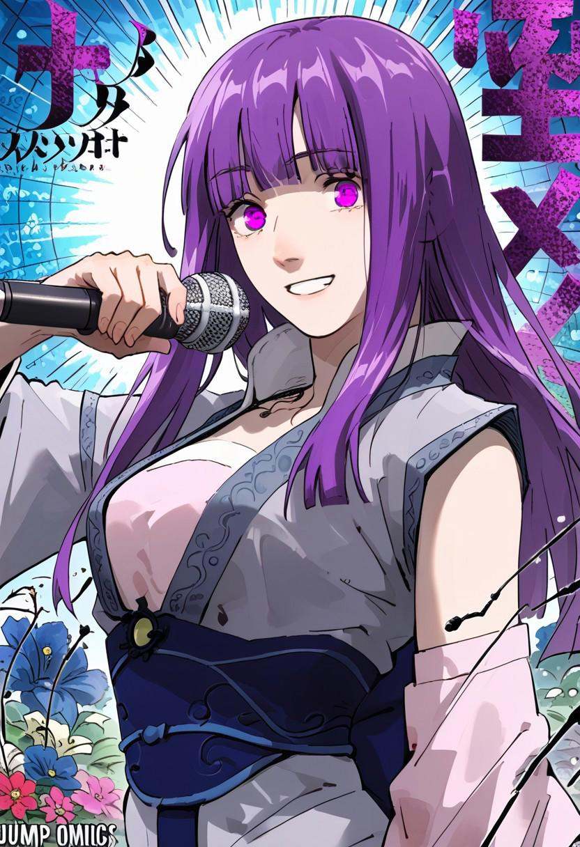 yeziyun,  1girl,  purple eyes on Tensor.Art