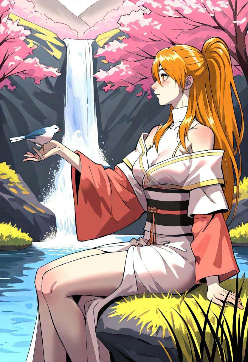 xiaoninger,  1girl,  ponytail on Tensor.Art