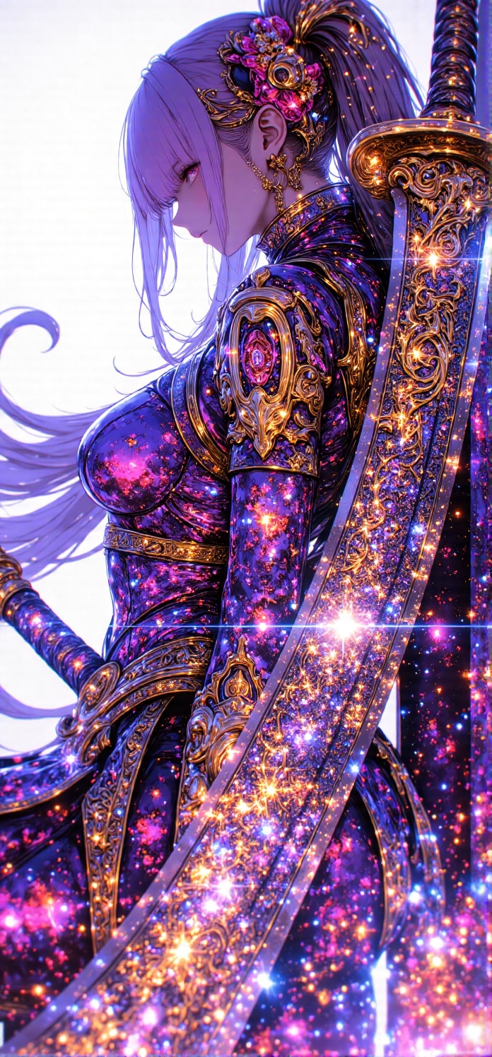 (Ultra-detailed digital art masterpiece,  retro 90s aesthetic,  inspired by Yoshiaki Kawajiri on Tensor.Art