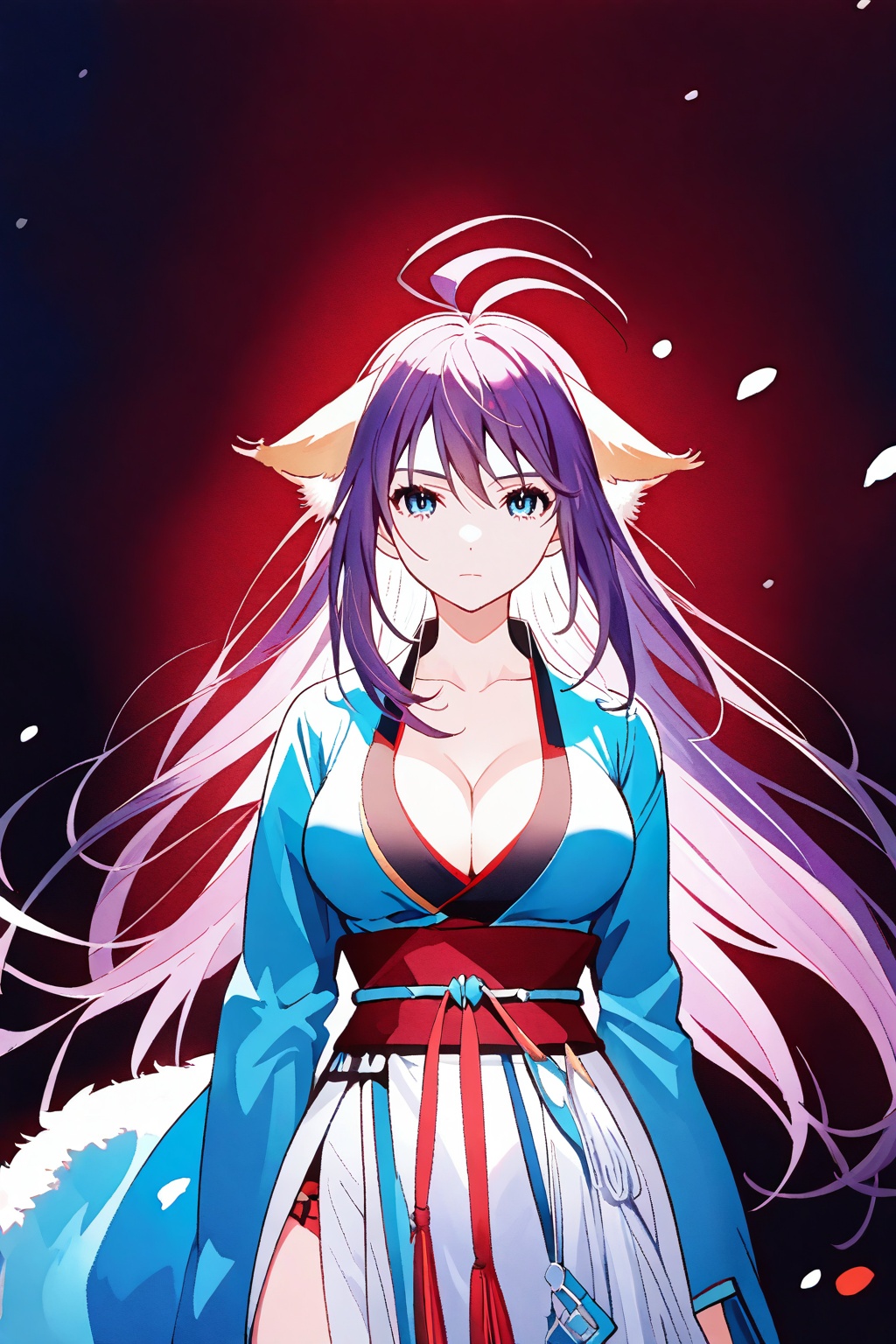 1girl,  solo,  animal ears on Tensor.Art