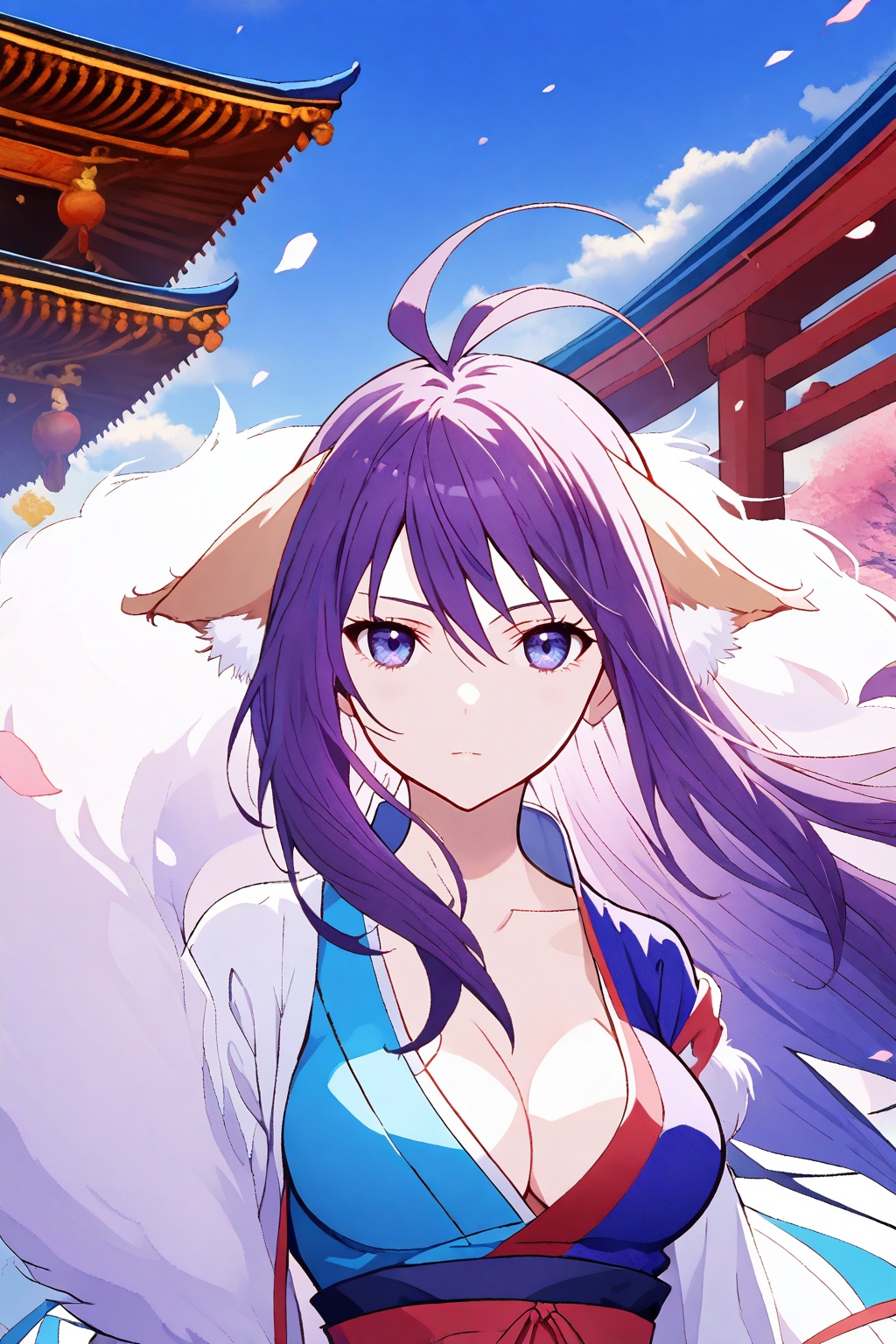 1girl,  solo,  animal ears on Tensor.Art