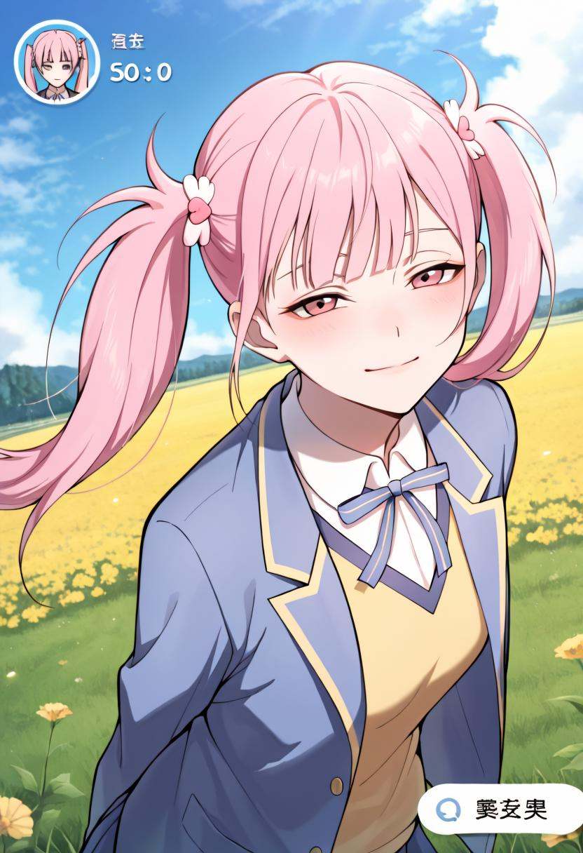 15_Li Tianxi School UniformWoman,  long hair,  bangs on Tensor.Art