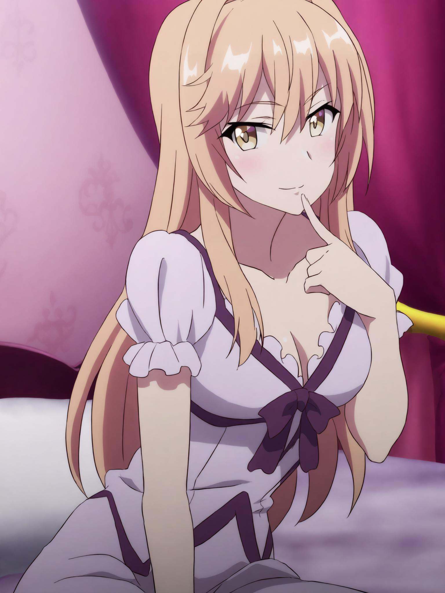 15 liscia sleeppajamas,  blonde hair,  light skin on Tensor.Art