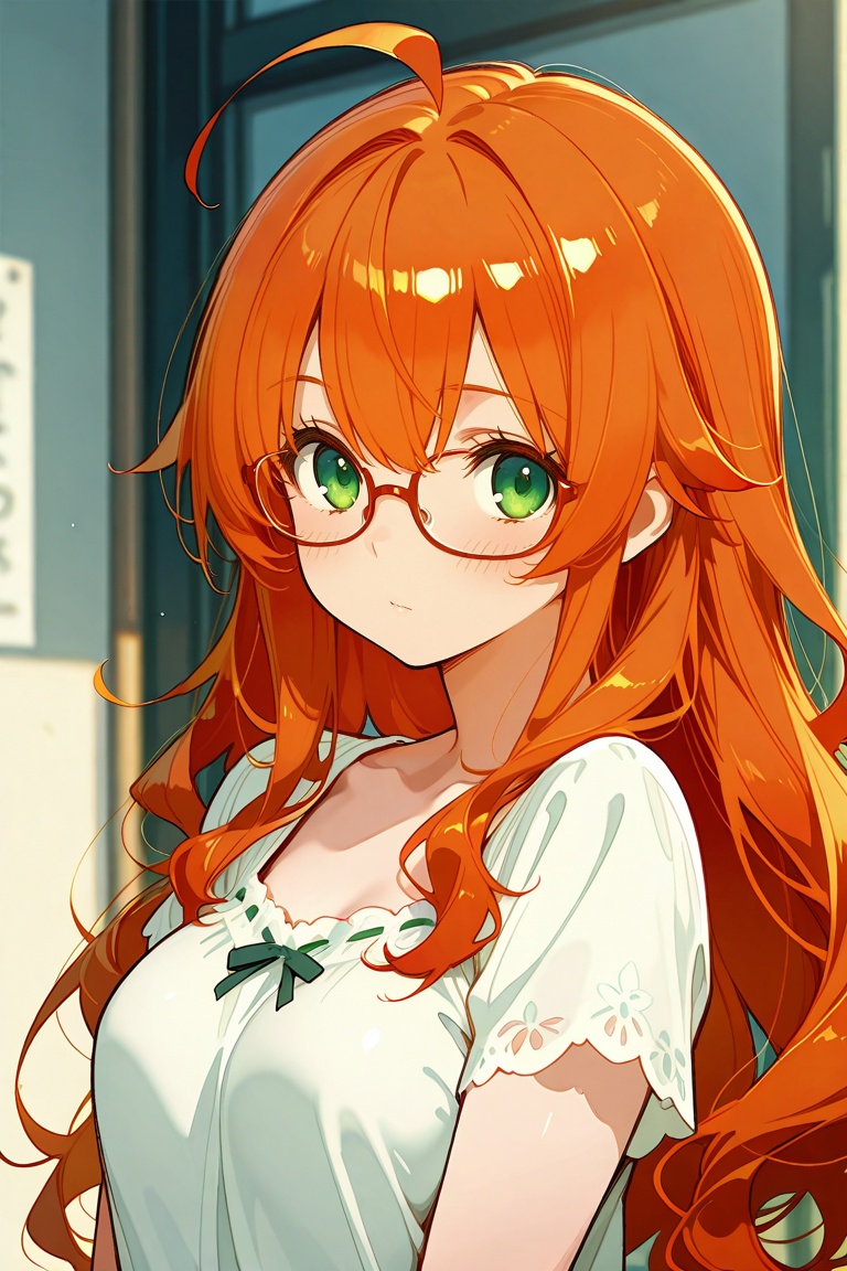 futabatoshiaki,  glasses,  middle hair on Tensor.Art