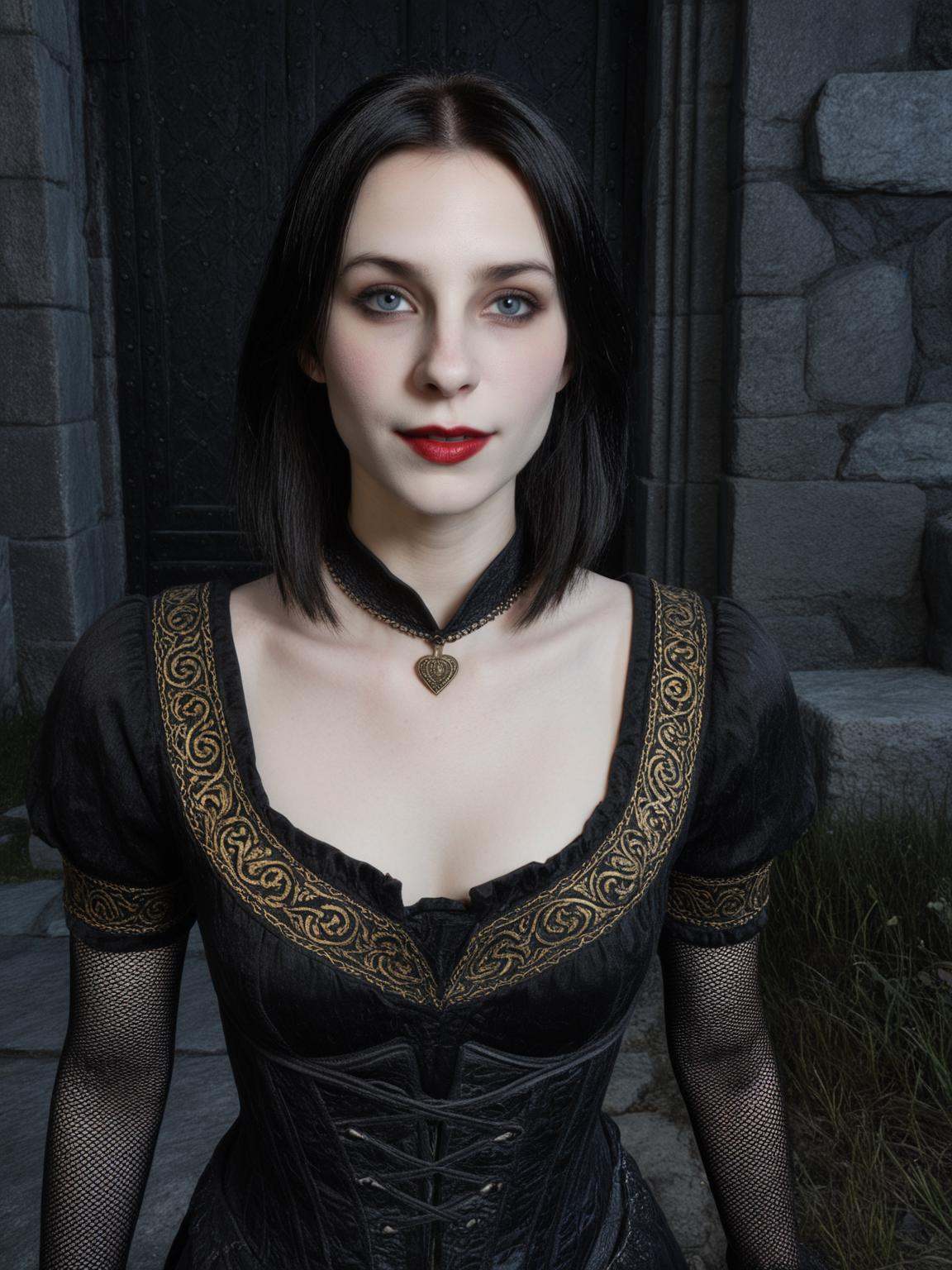 the elder scrolls iv: oblivion,  vertical1girl,  vampire on Tensor.Art