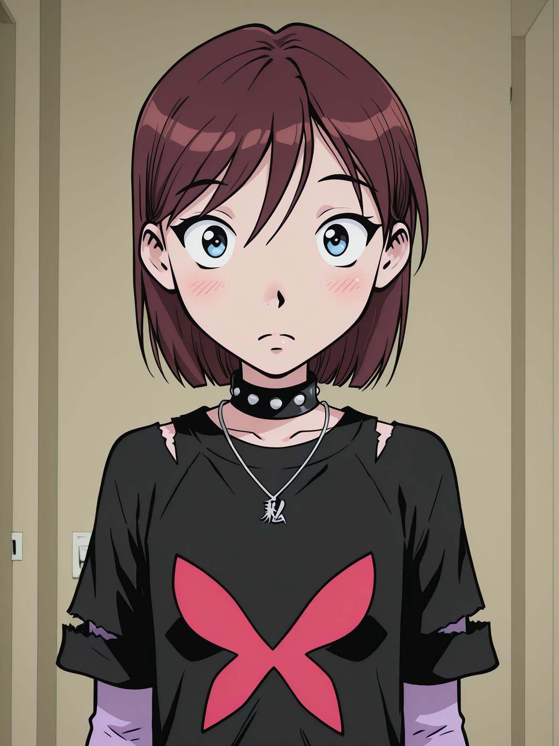 1girl,  brown hair,  looking at viewer on Tensor.Art