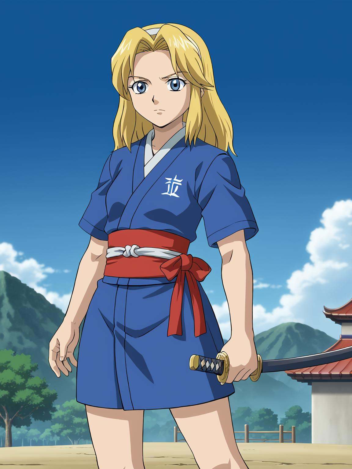 sxsgdbmaria,  blonde hair,  source_anime on Tensor.Art
