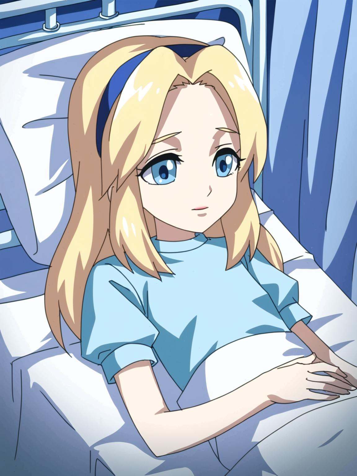 score_8_up,  source_anime,  hospital gown on Tensor.Art