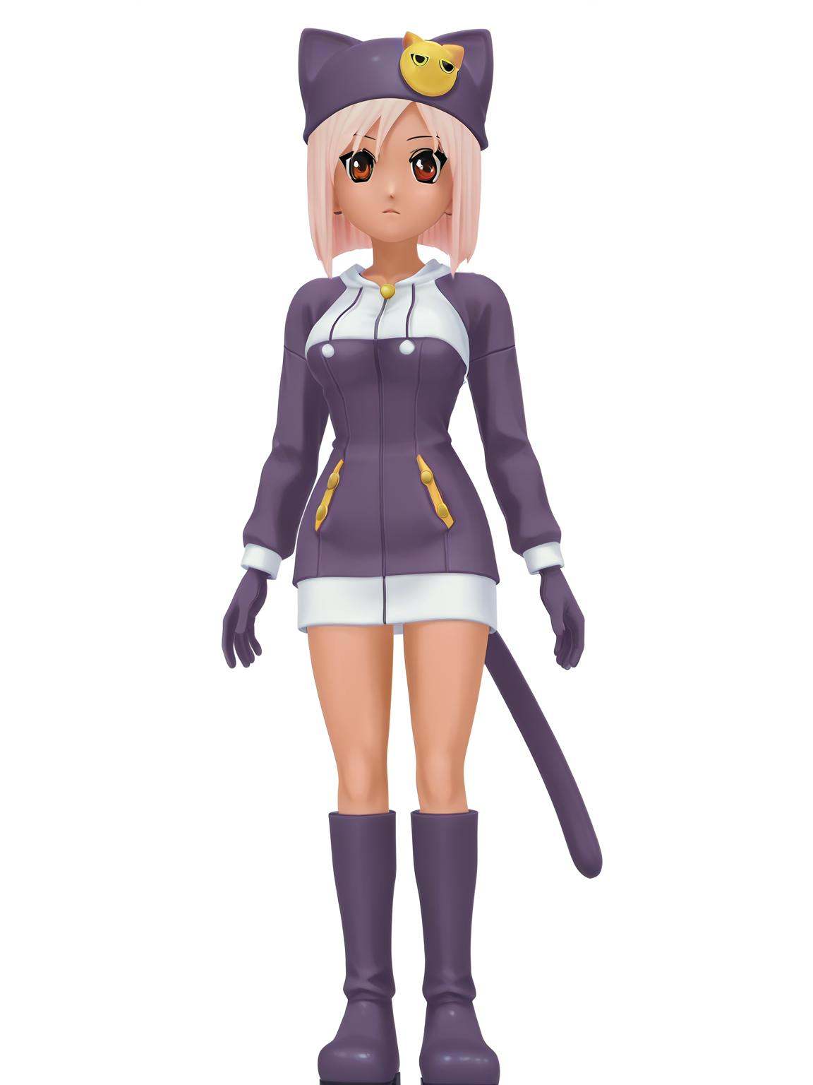 3d1girltransparent backgroundhires,  absurdres,  high quality on Tensor.Art