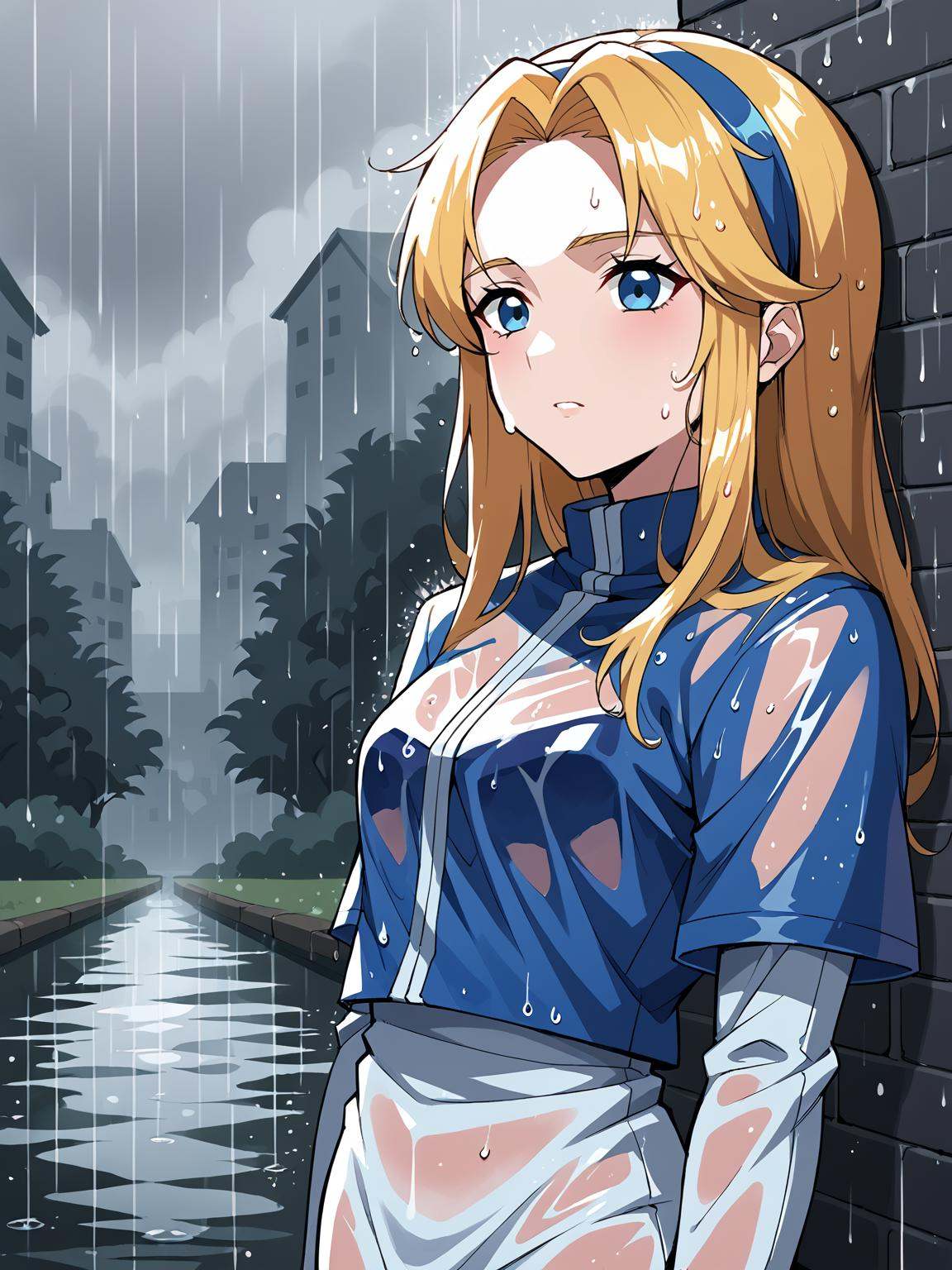 rain,  storm,  source_anime on Tensor.Art
