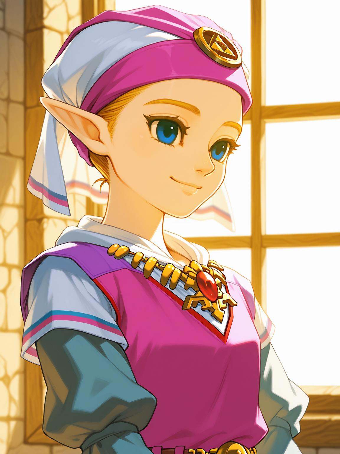 window,  basedzelda,  smile on Tensor.Art