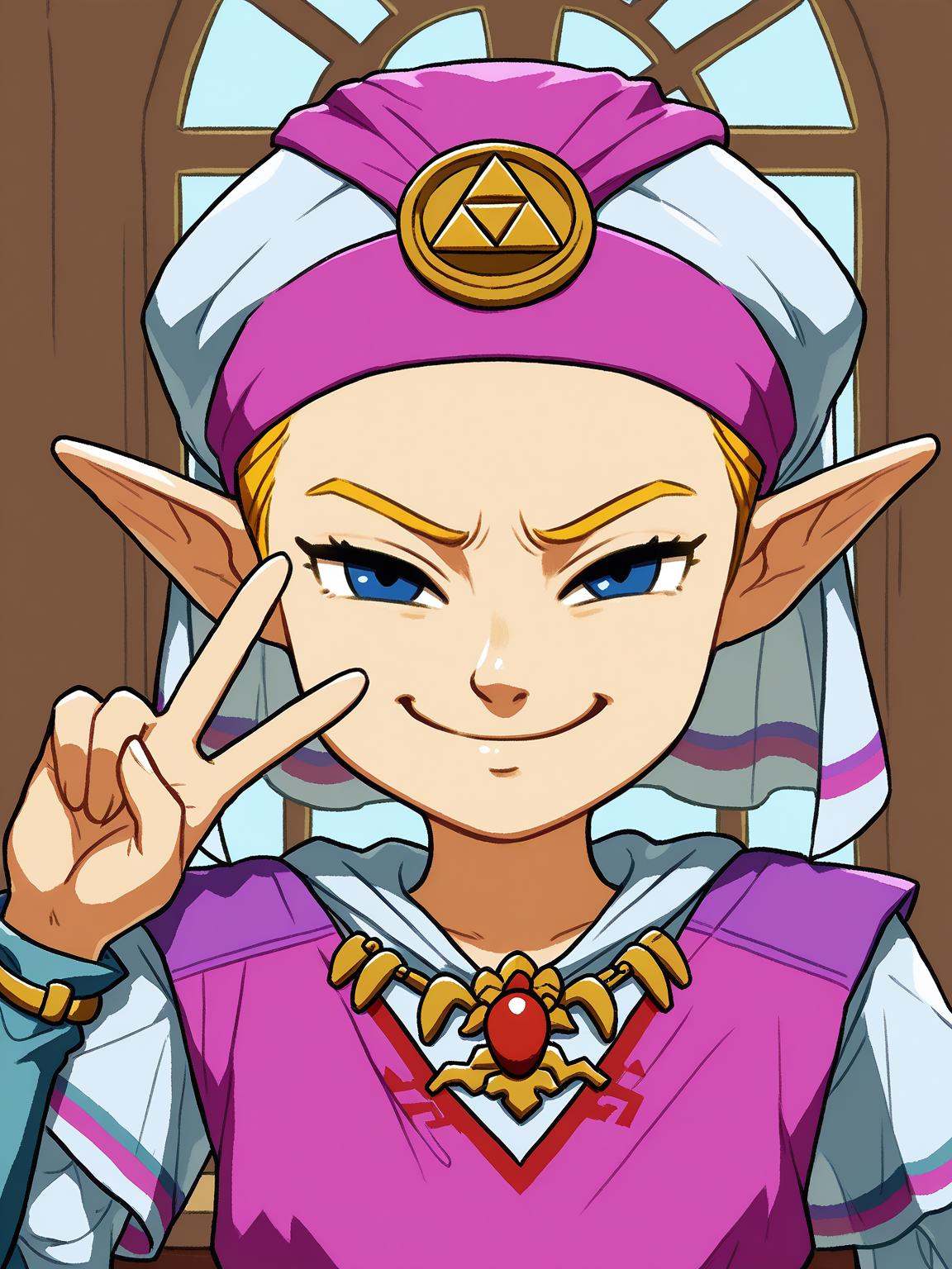 window,  basedzelda,  smug on Tensor.Art