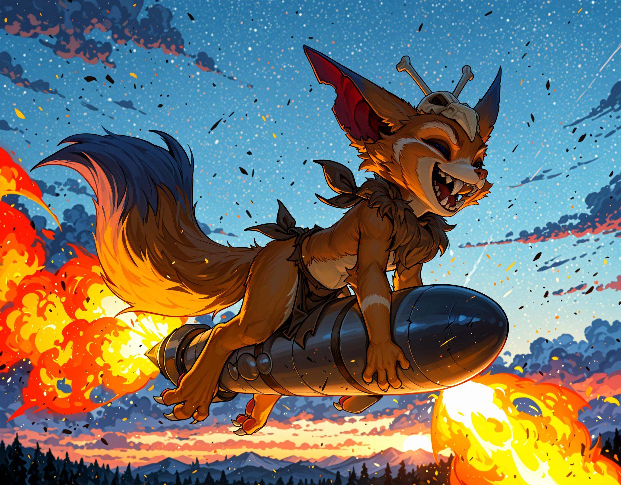 Gnar,  yordle,  fangs on Tensor.Art