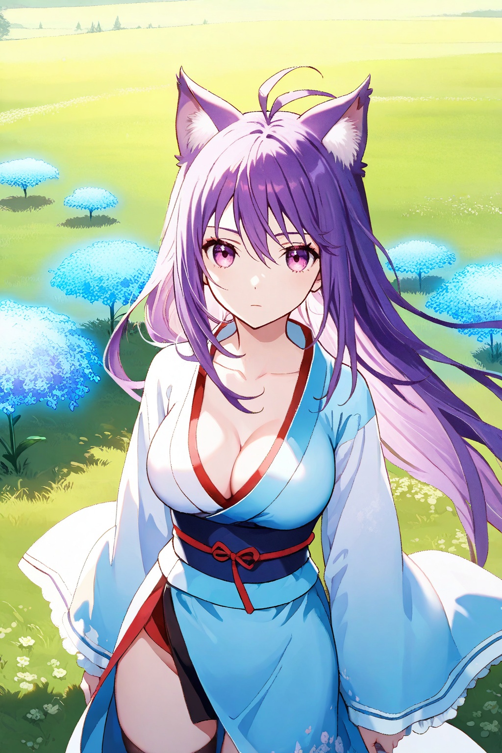 1girl,  solo,  animal ears on Tensor.Art