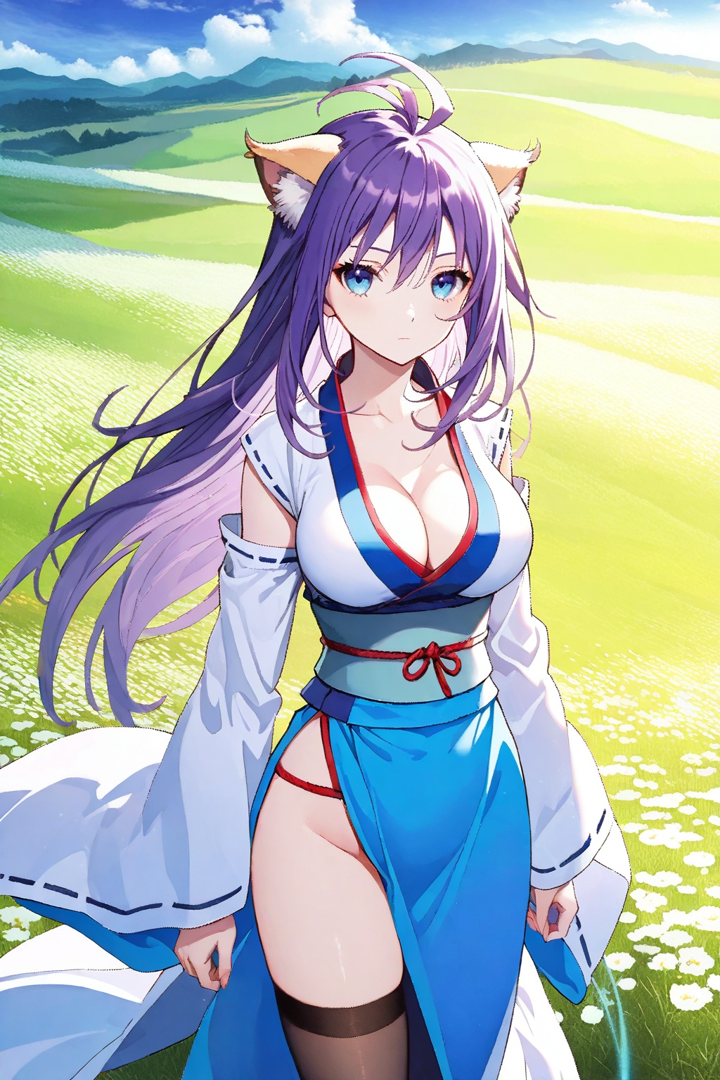 1girl,  solo,  animal ears on Tensor.Art