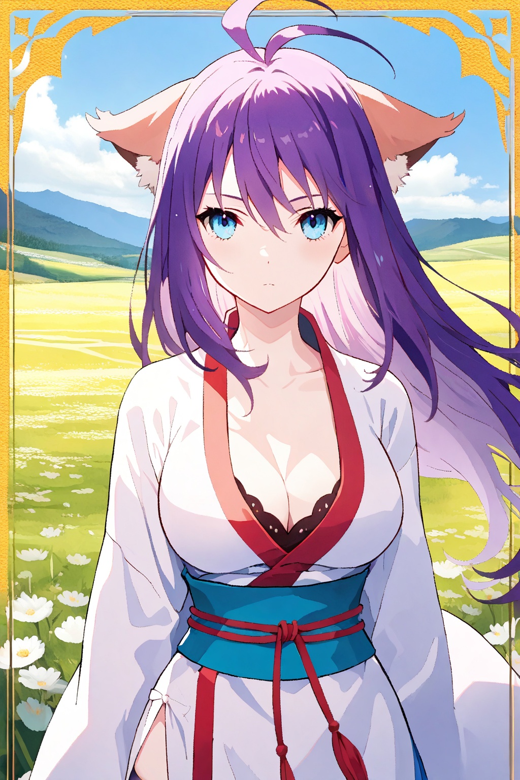 1girl,  solo,  animal ears on Tensor.Art