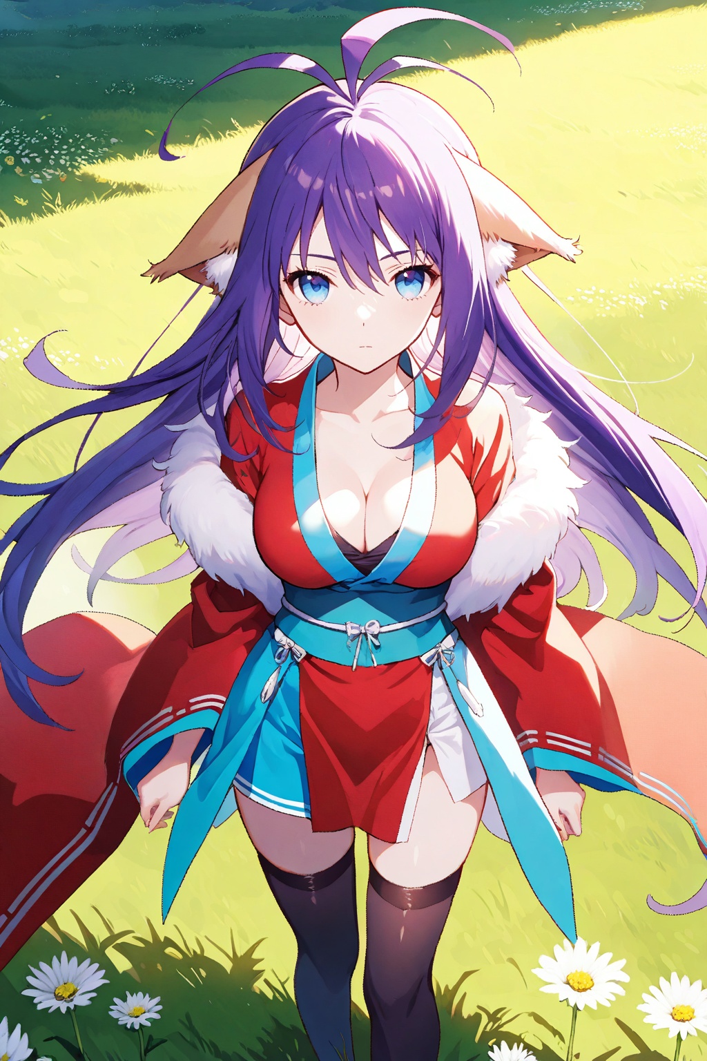 1girl,  solo,  animal ears on Tensor.Art