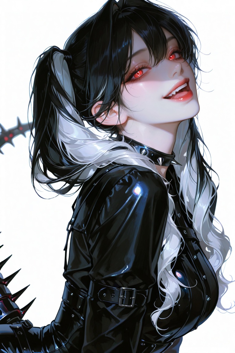 ((upper body,  half body,  white background on Tensor.Art