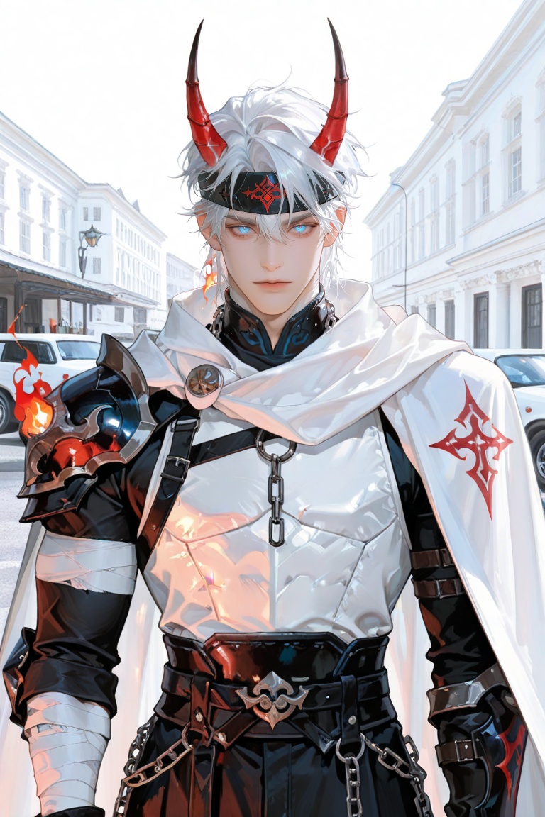 ((upper body,  half body,  white background on Tensor.Art