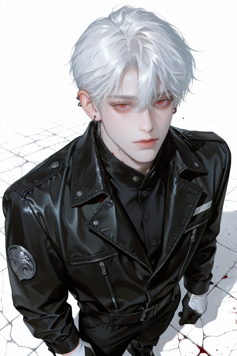 ((upper body,  half body,  white background on Tensor.Art