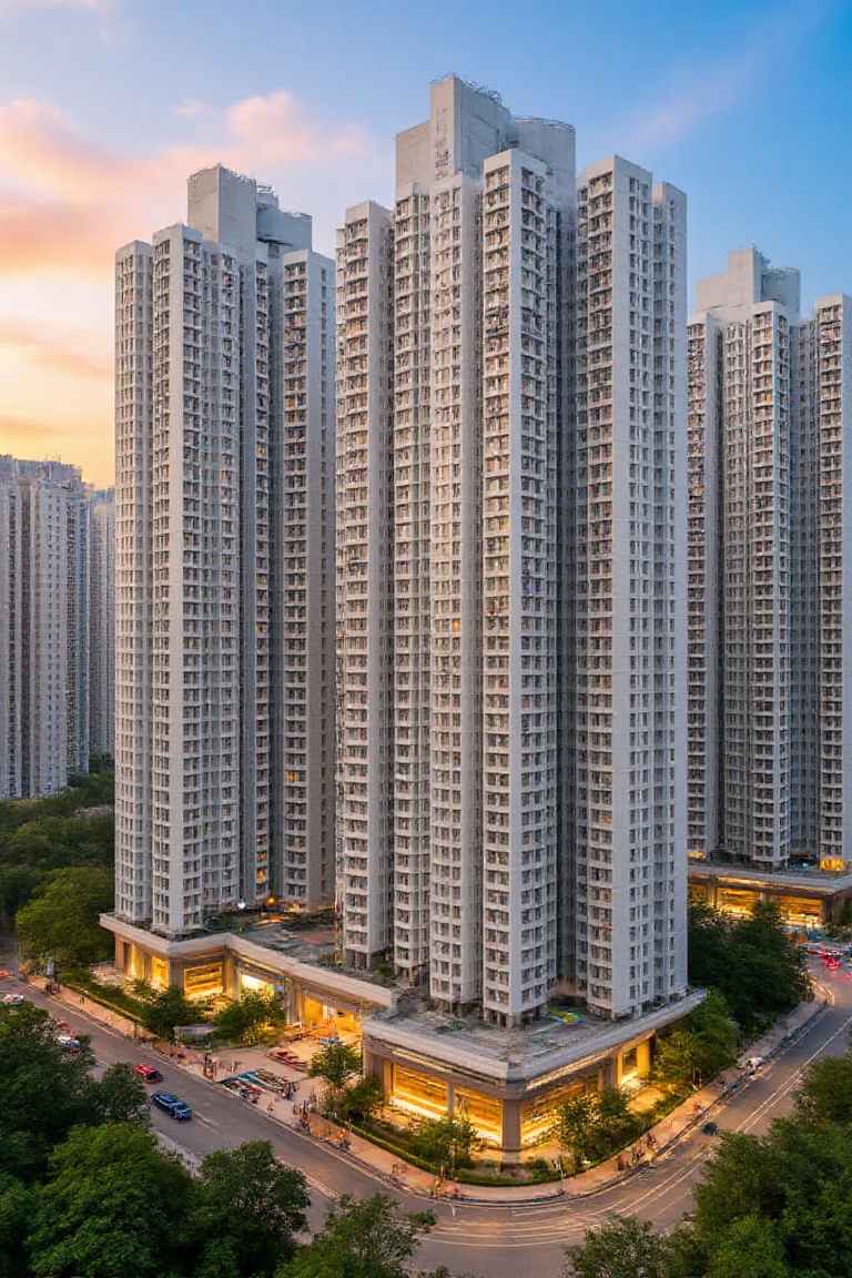 one public housing building,  , on Tensor.Art