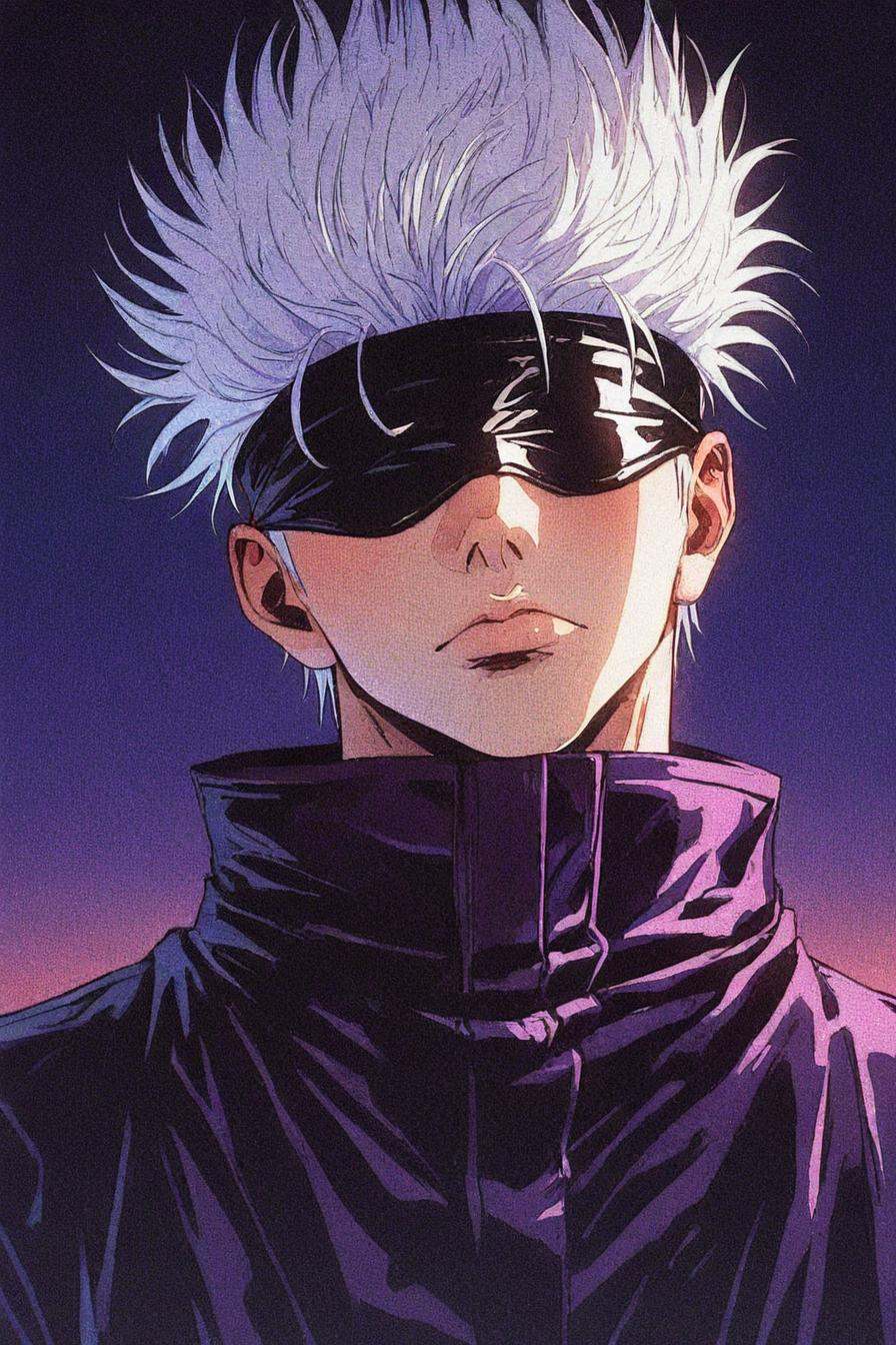 SatoruGojo,  gojou satoru,  white hair on Tensor.Art