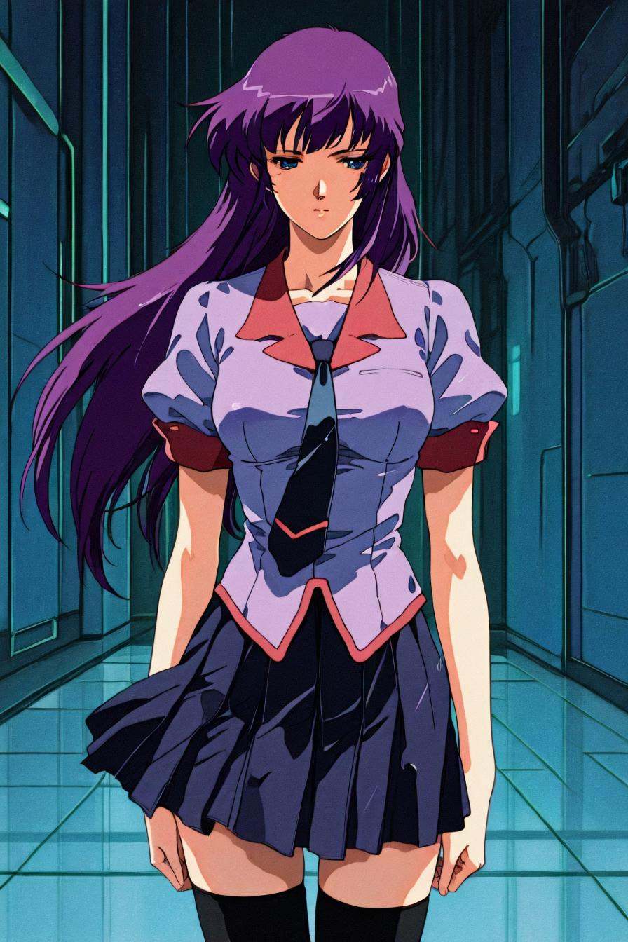 hitagi senjougahara,  bangs,  long hair on Tensor.Art