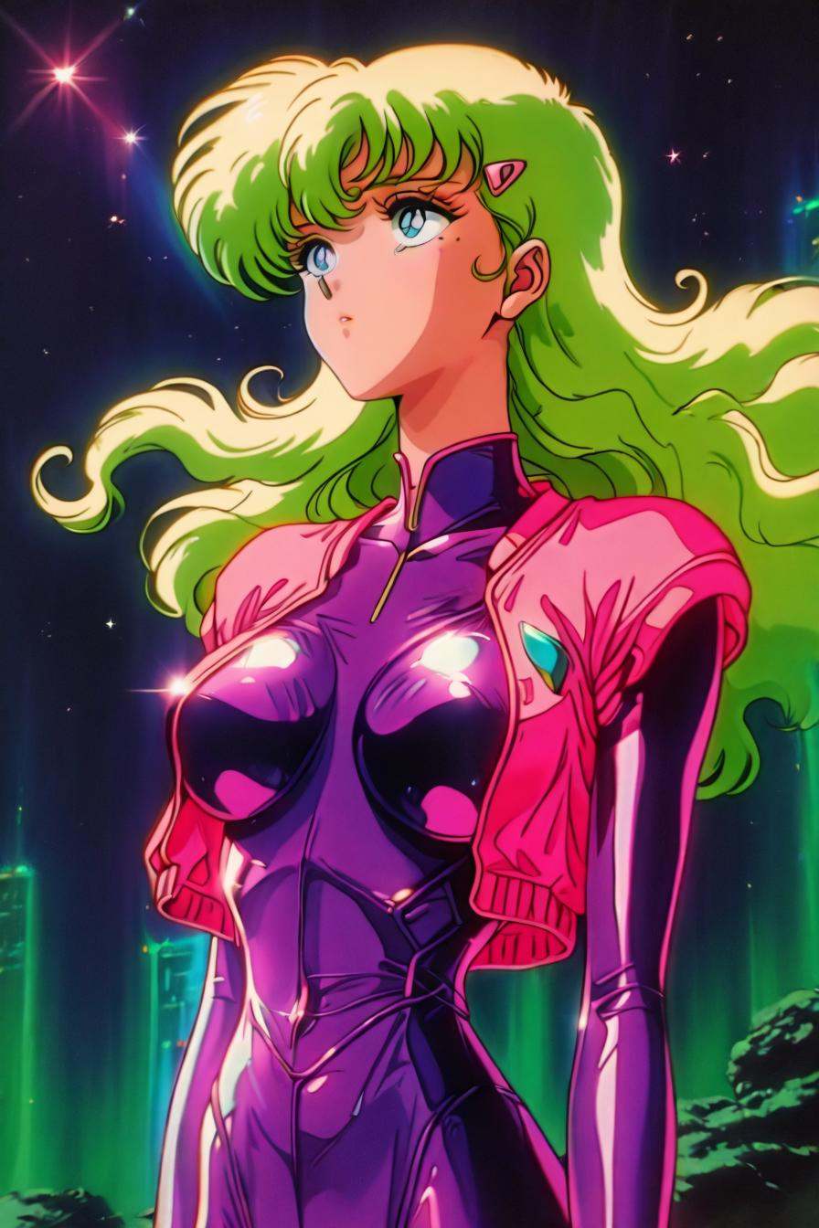 fuurinji miu,  blonde hair,  long hair on Tensor.Art