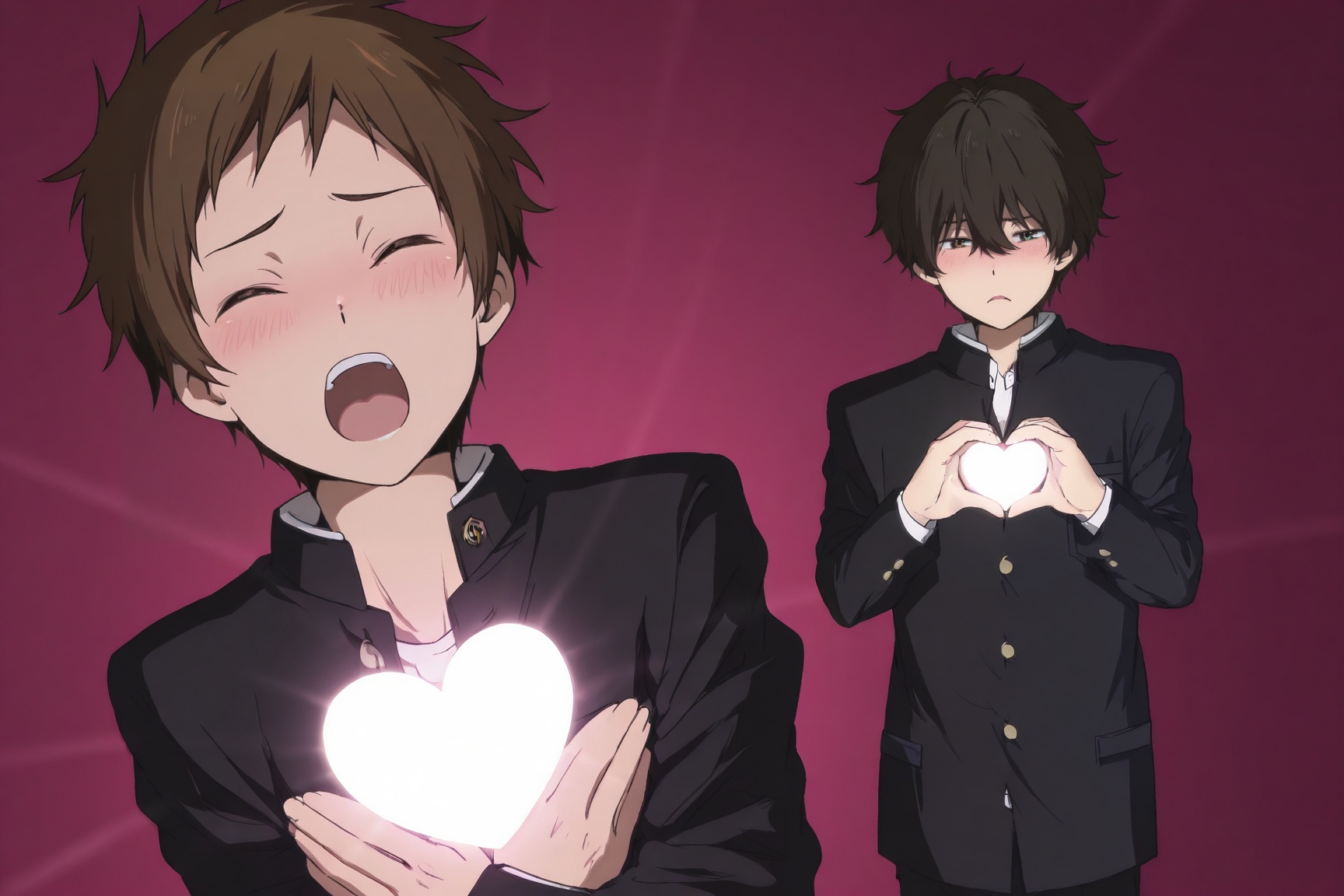 BREAK love je t'aime,  heart hands,  heart on Tensor.Art