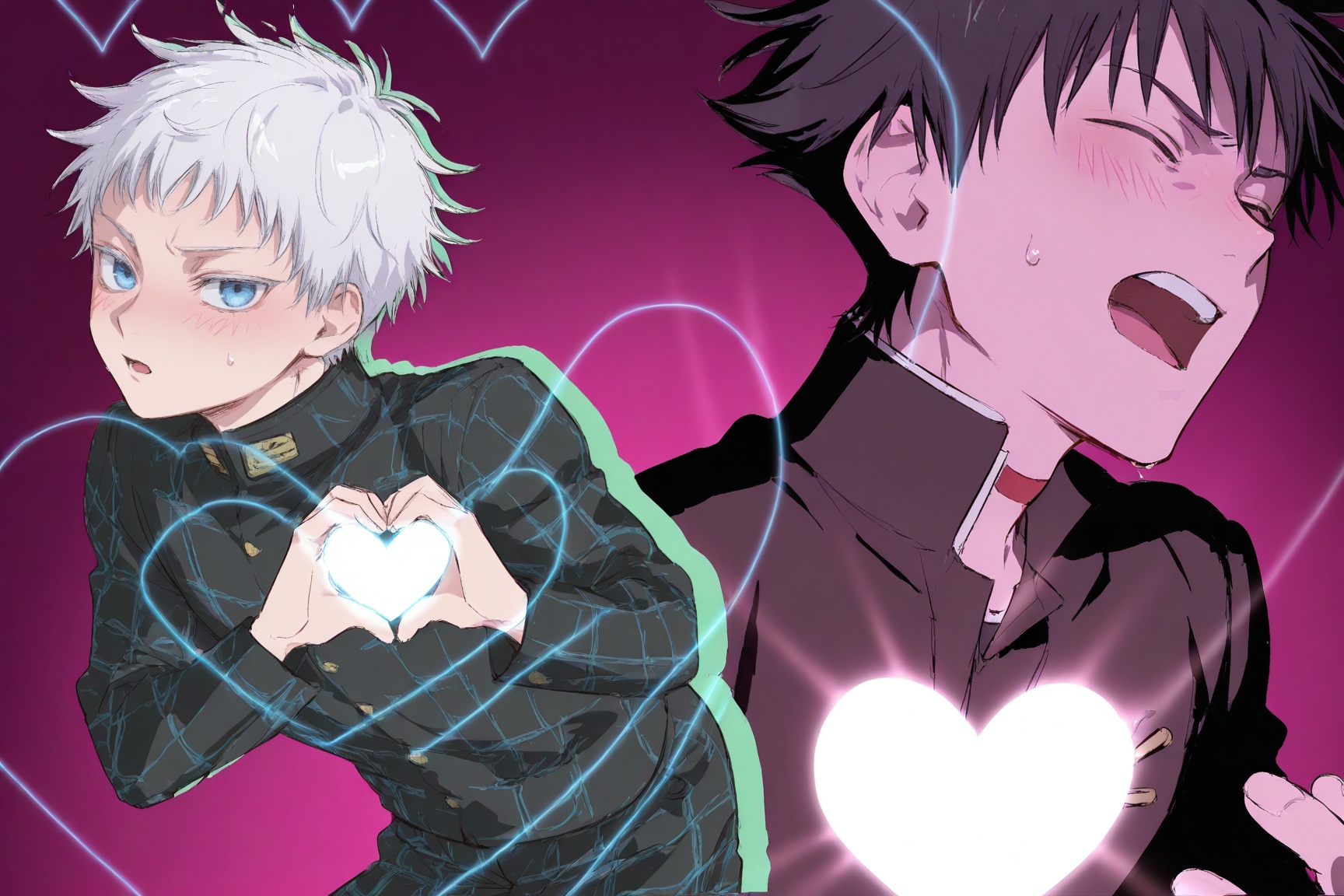 BREAK love je t'aime_b,  heart hands,  heart on Tensor.Art