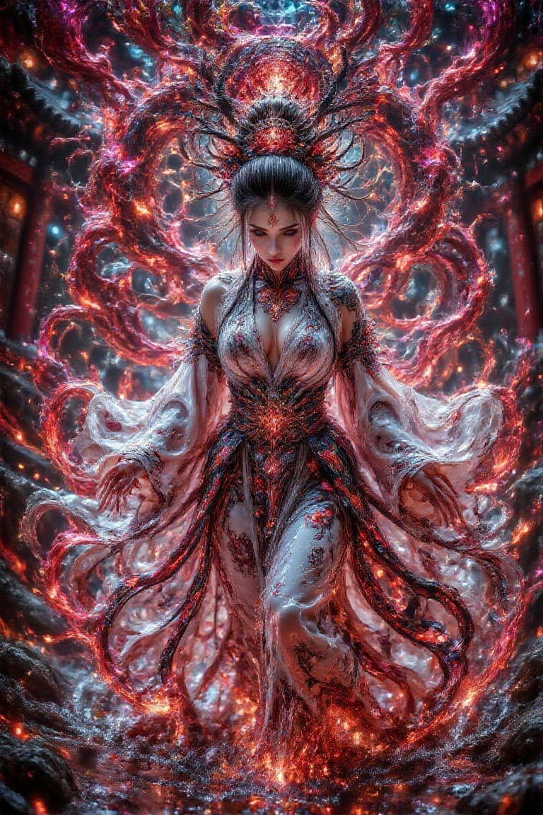 darkfemcore,  epicheroine-style,  psychedelicfantasy on Tensor.Art