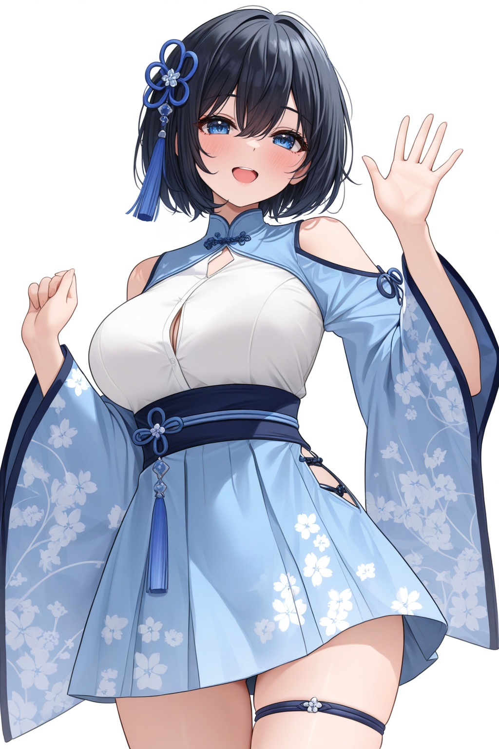 1girl,  solo,  breasts on Tensor.Art