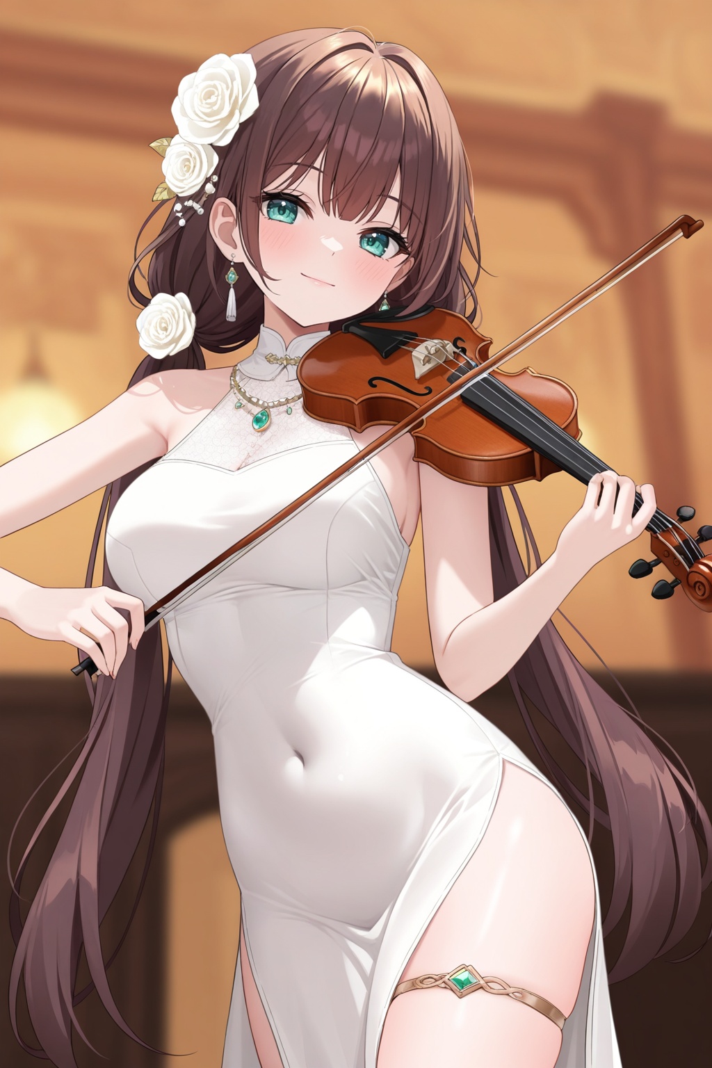 1girl,  solo,  long hair on Tensor.Art